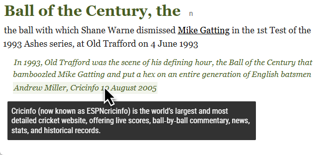 Display a tooltip on mouseover